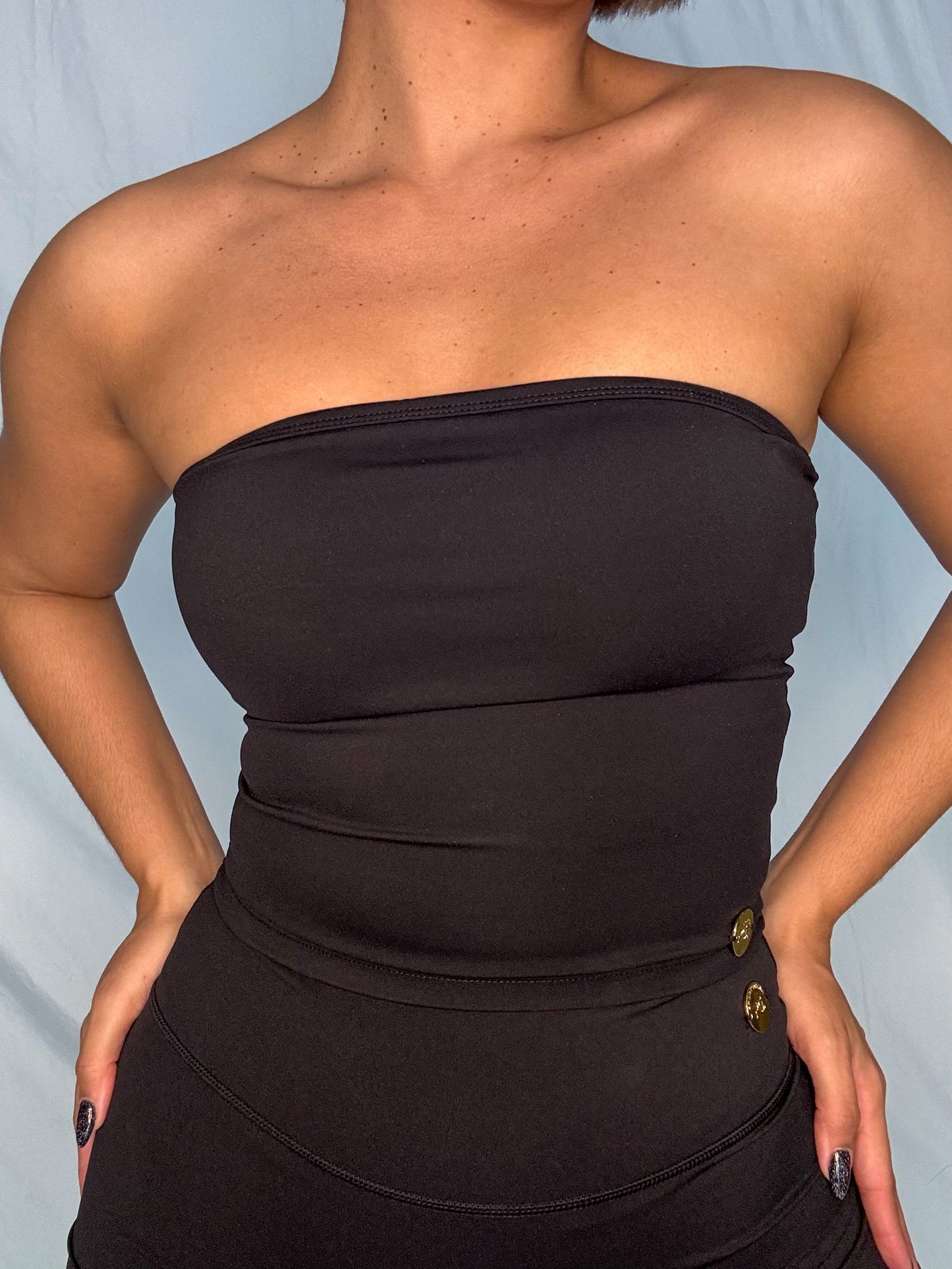 Midnight Christmas: Strapless Top