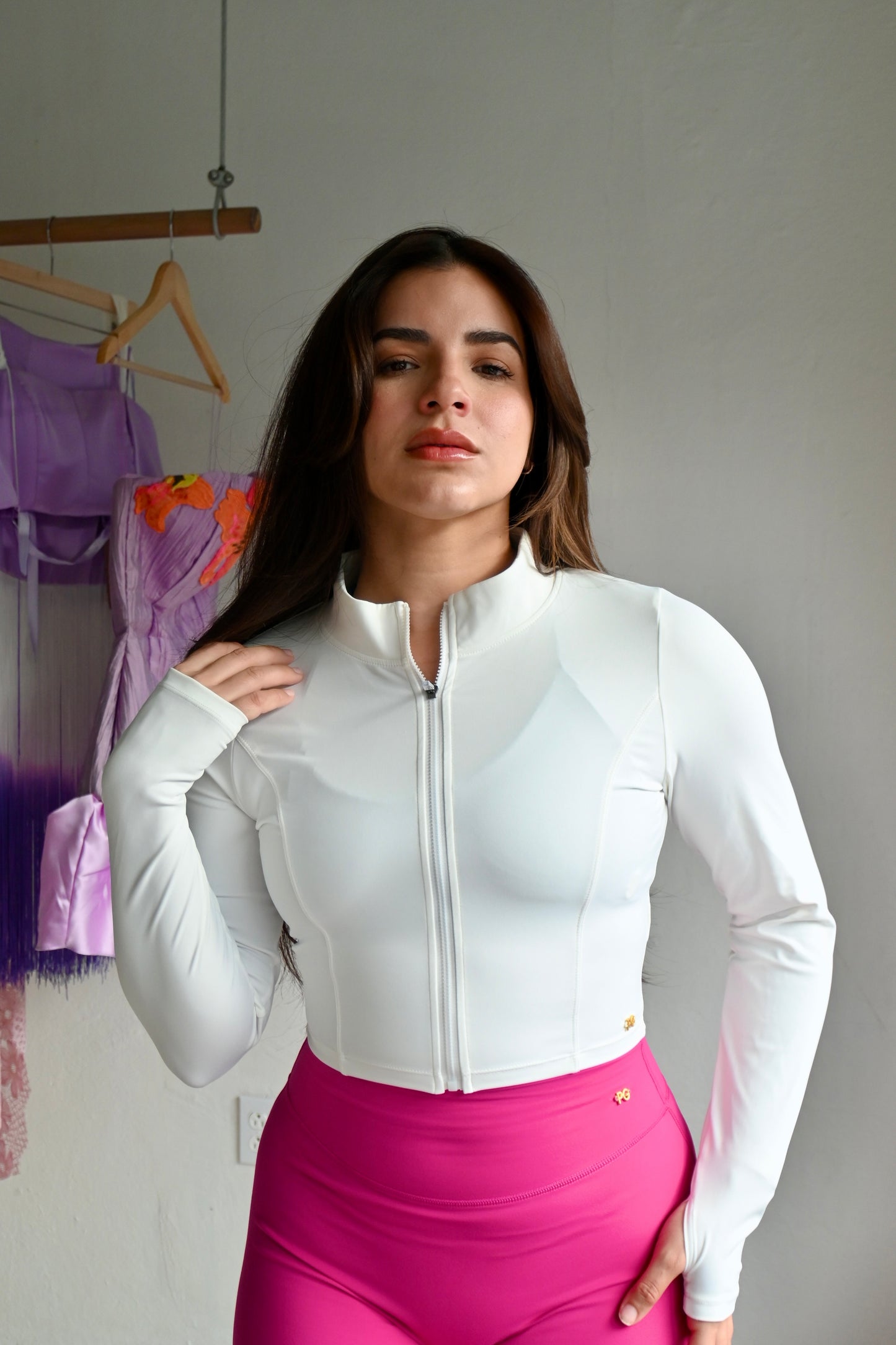 Short White Jacket
