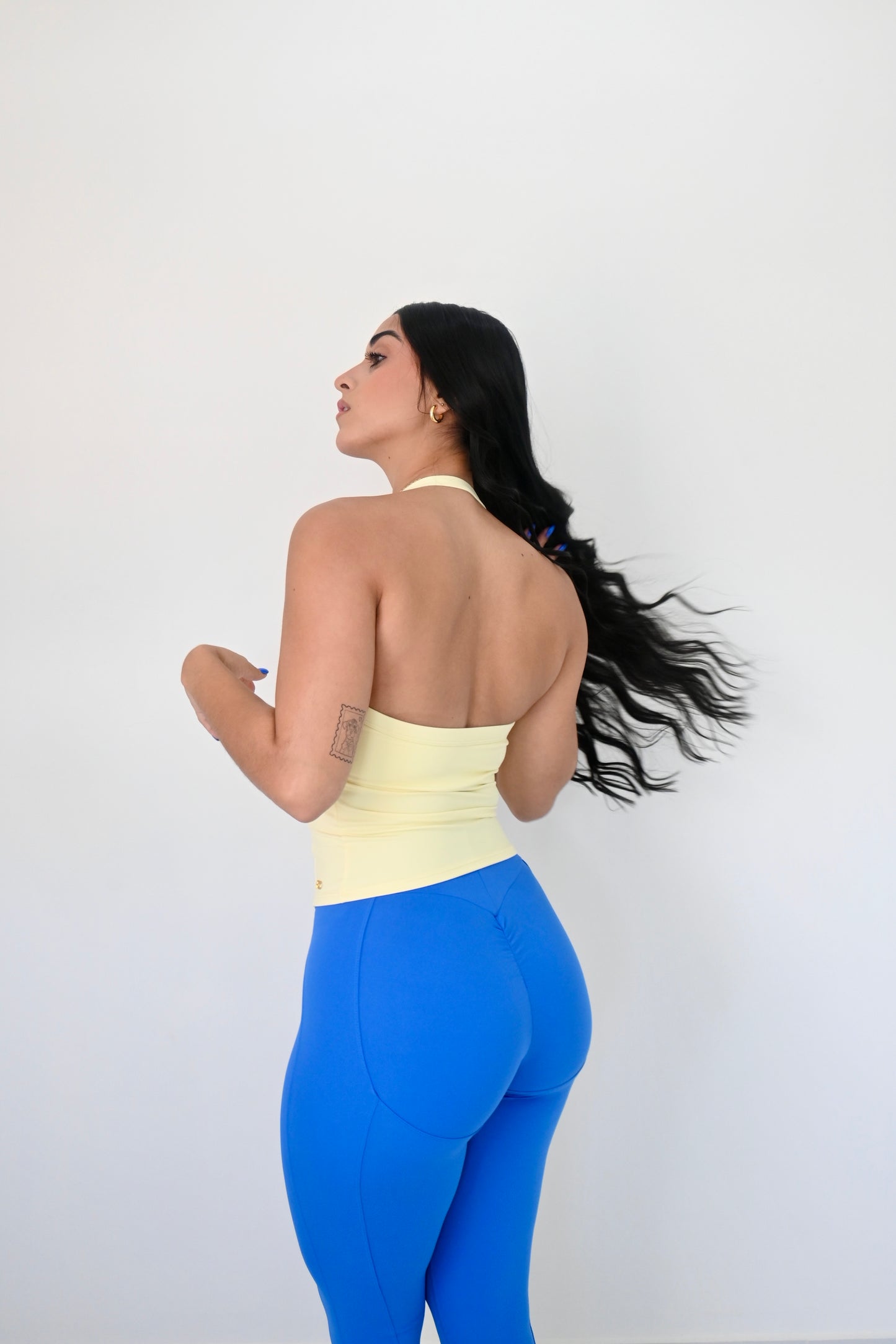 Blue Energy Legging Set