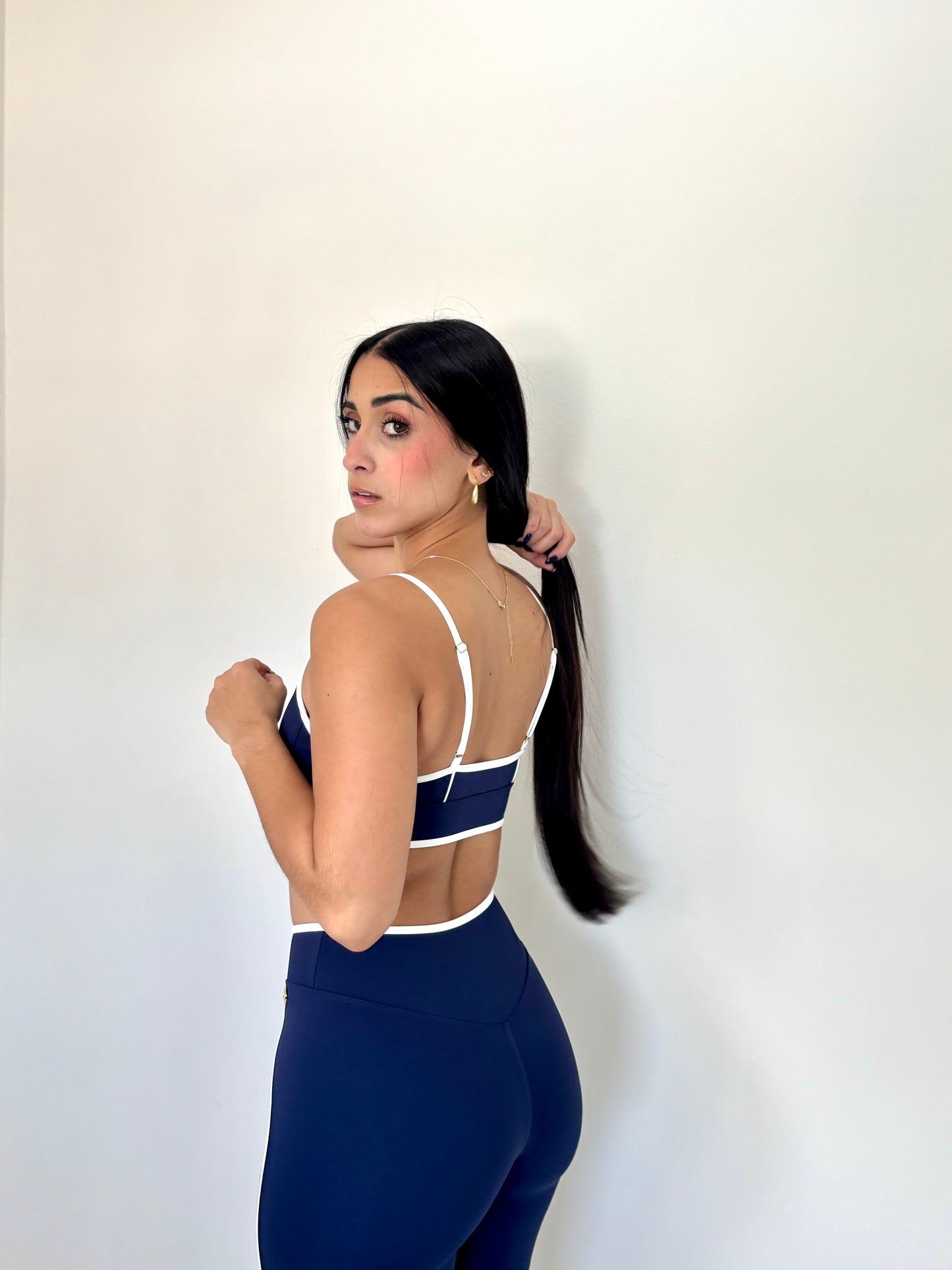 Blue Navy Legging Set