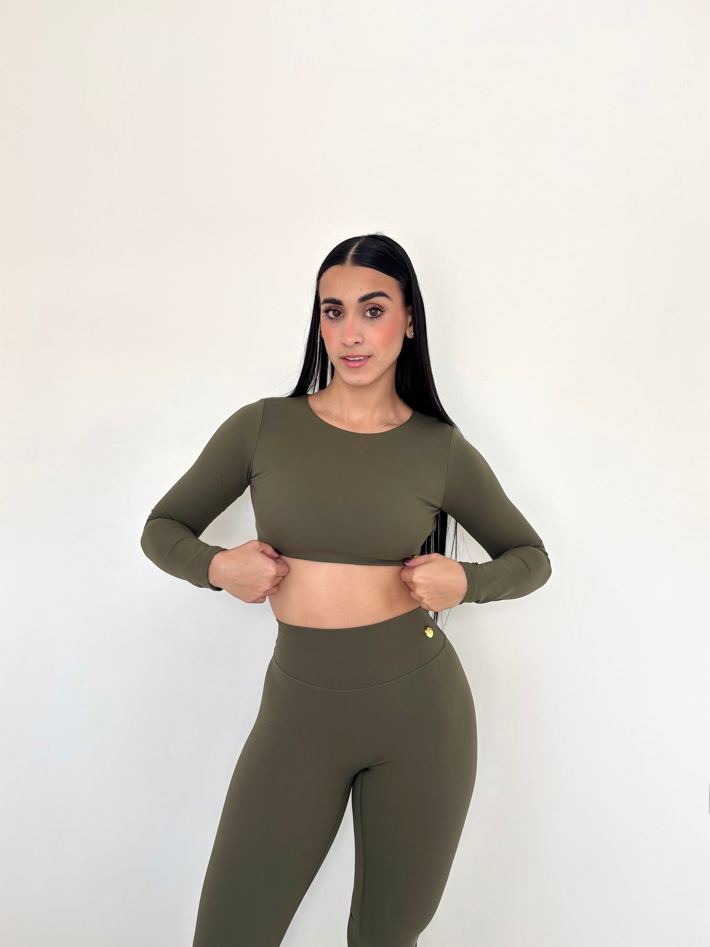 Olive Green Legging Set