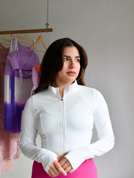 Short White Jacket