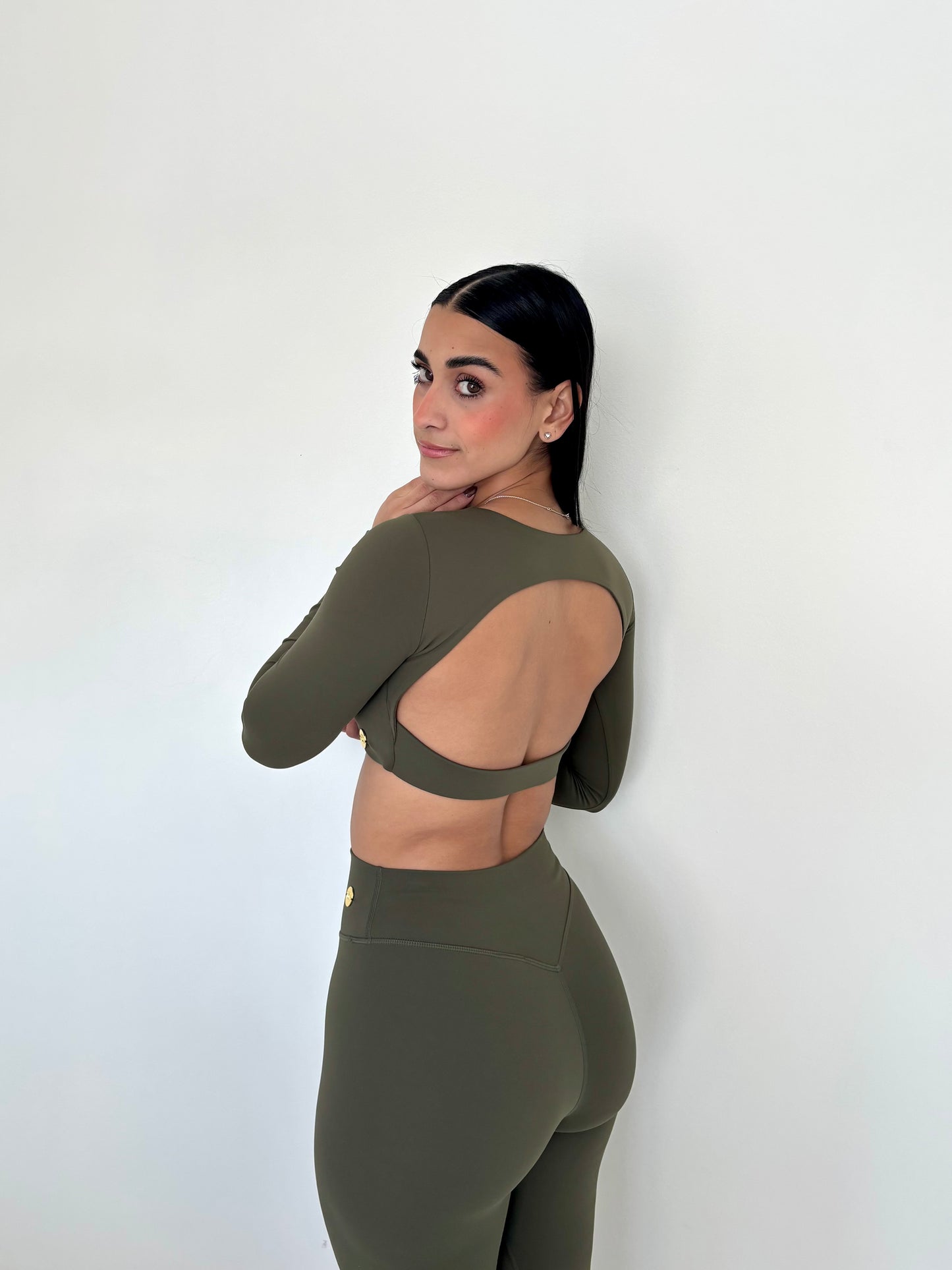 Olive Green Legging Set