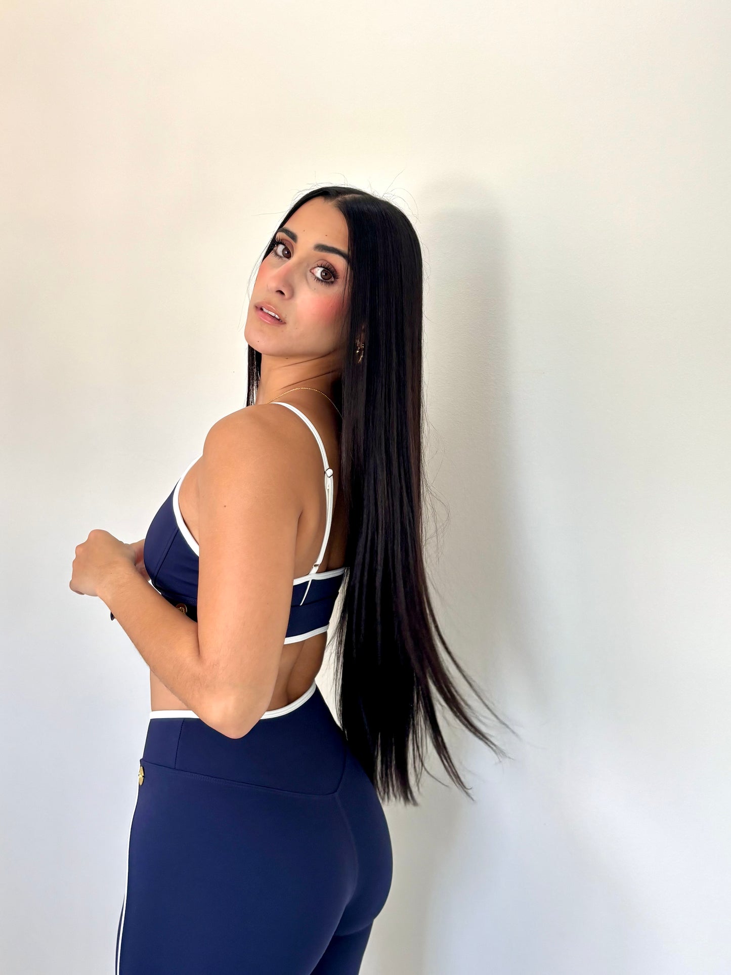 Blue Navy Legging Set