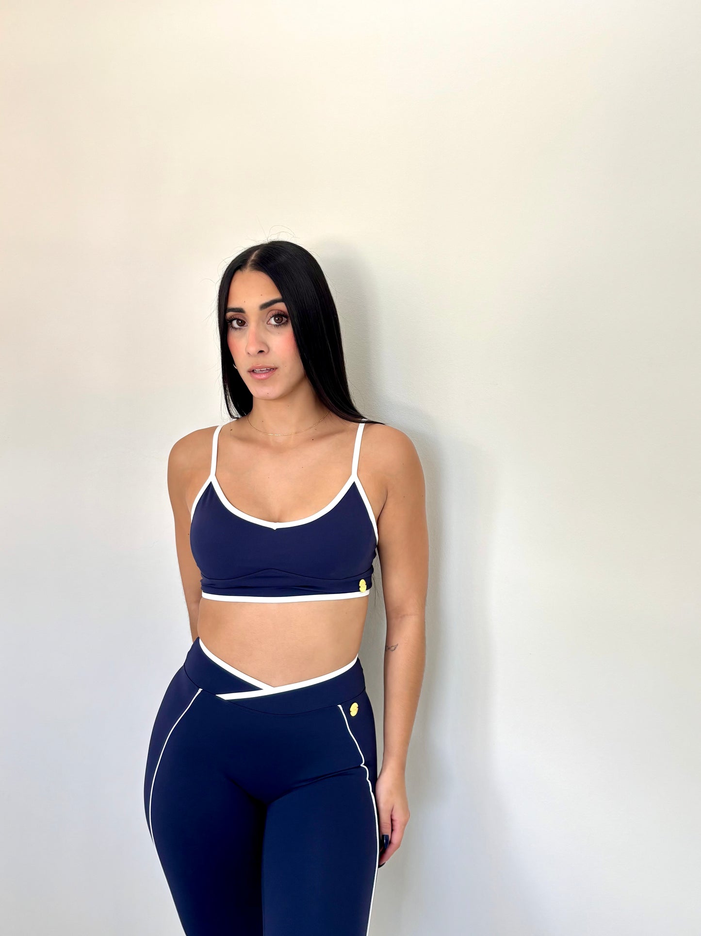 Blue Navy Legging Set