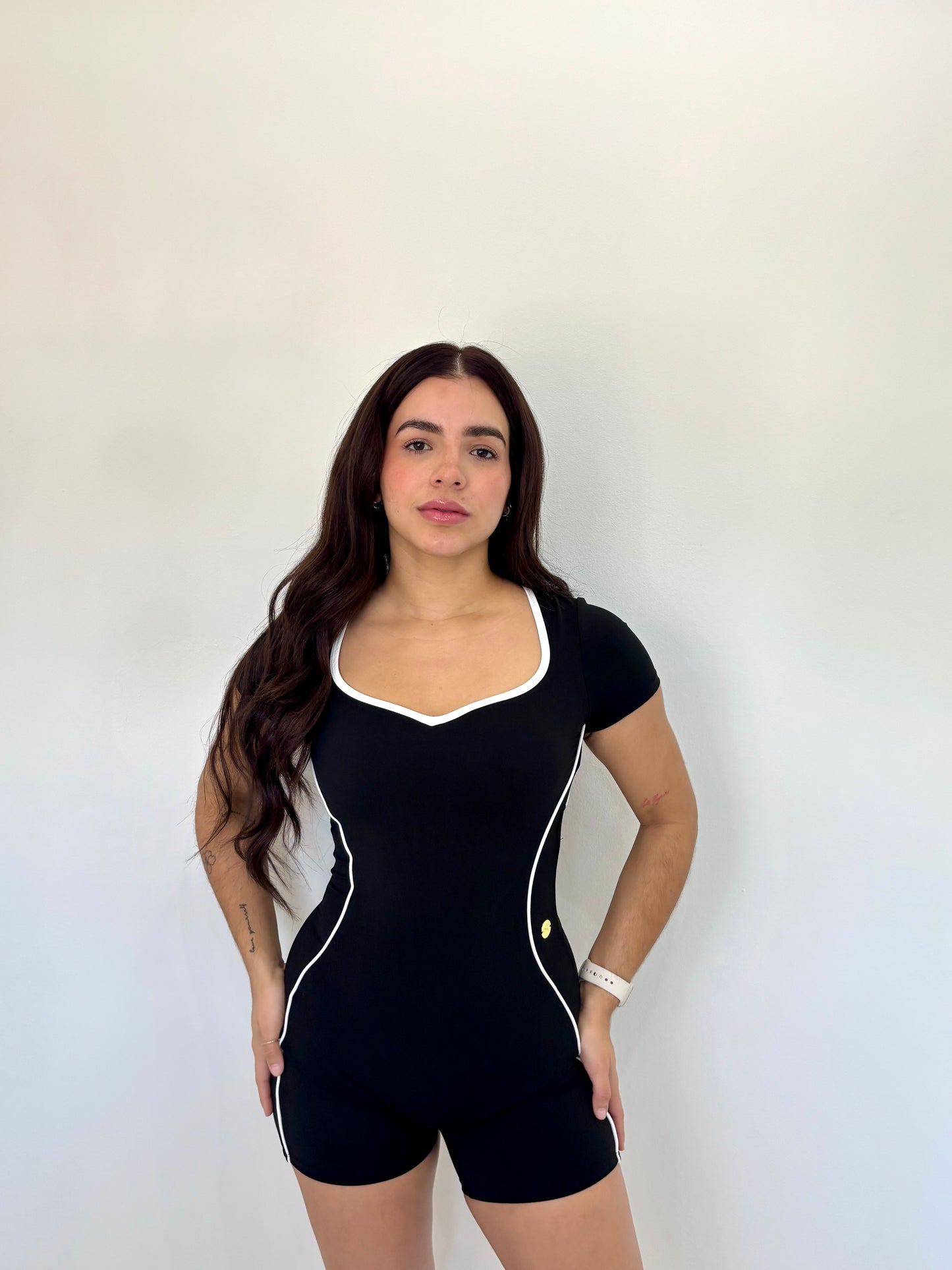 White Stripes Jumpsuit