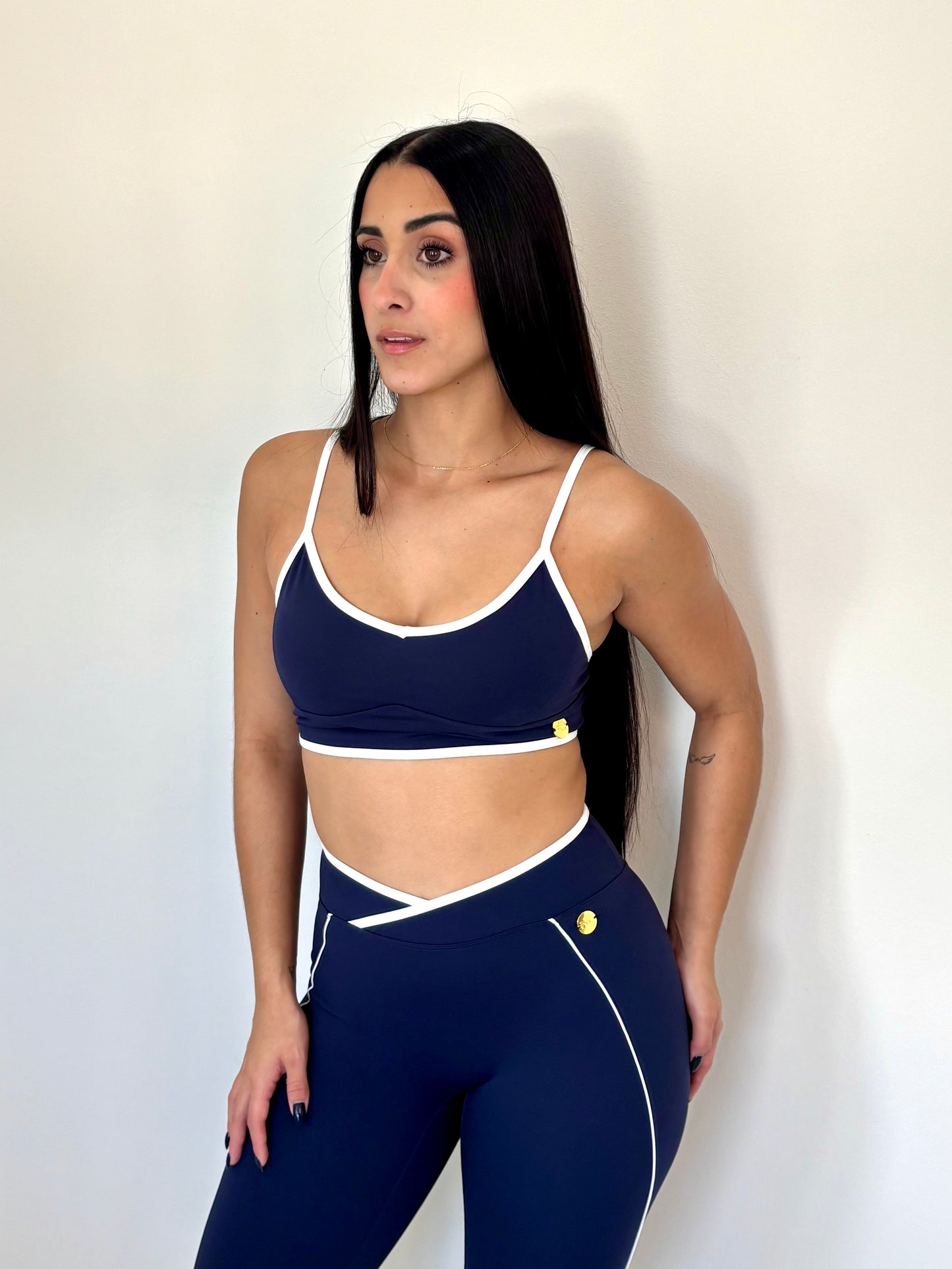 Blue Navy Legging Set