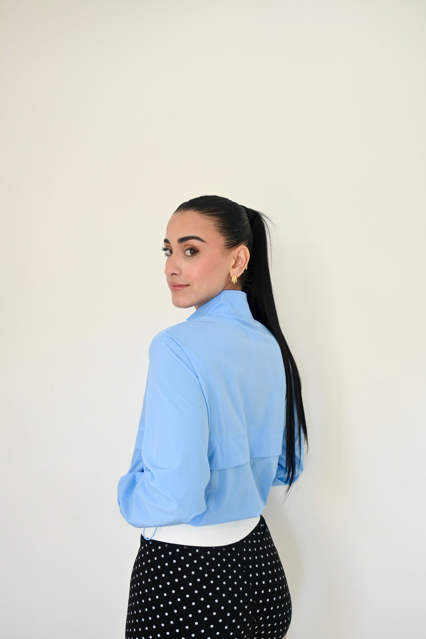 Water Resistance Blue Jacket