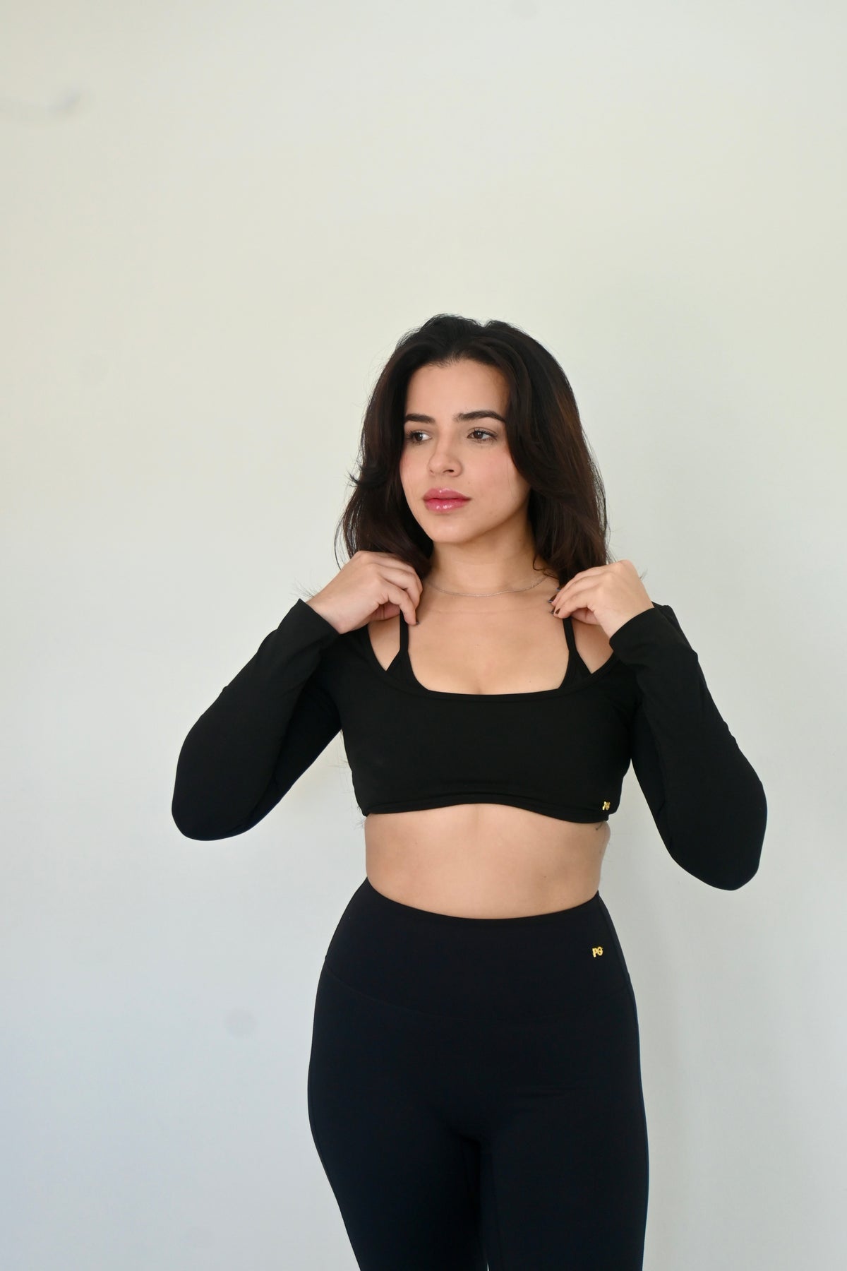 Midnight Black Legging Set