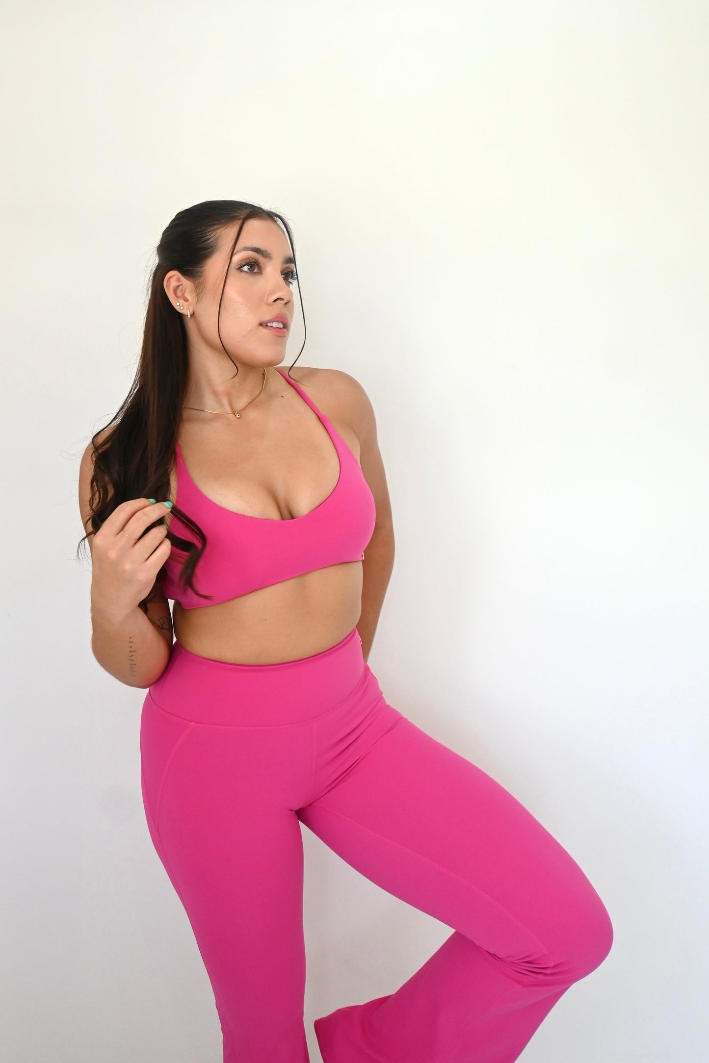Blush Bellbottom Set