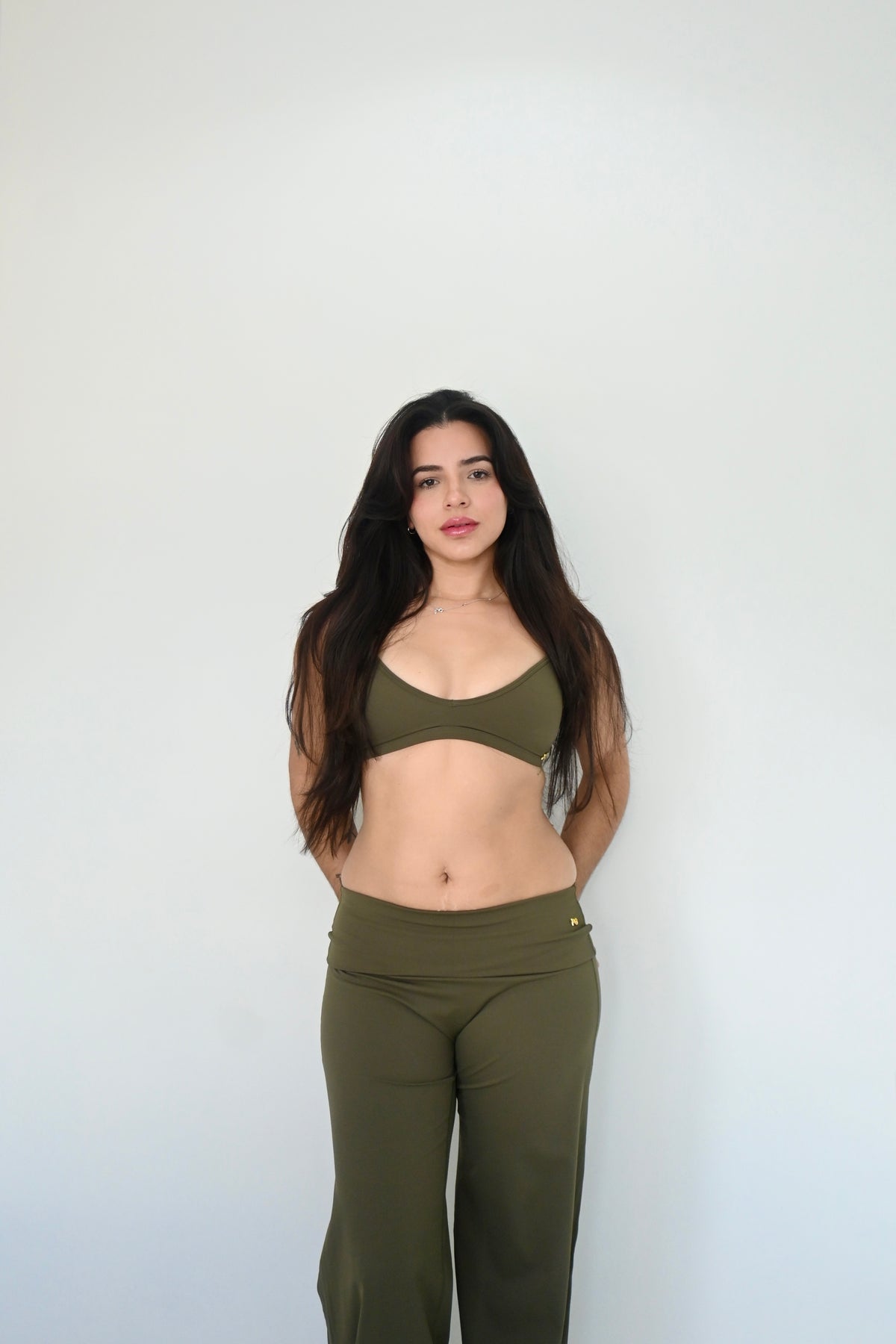 Olive Essence Pant Set