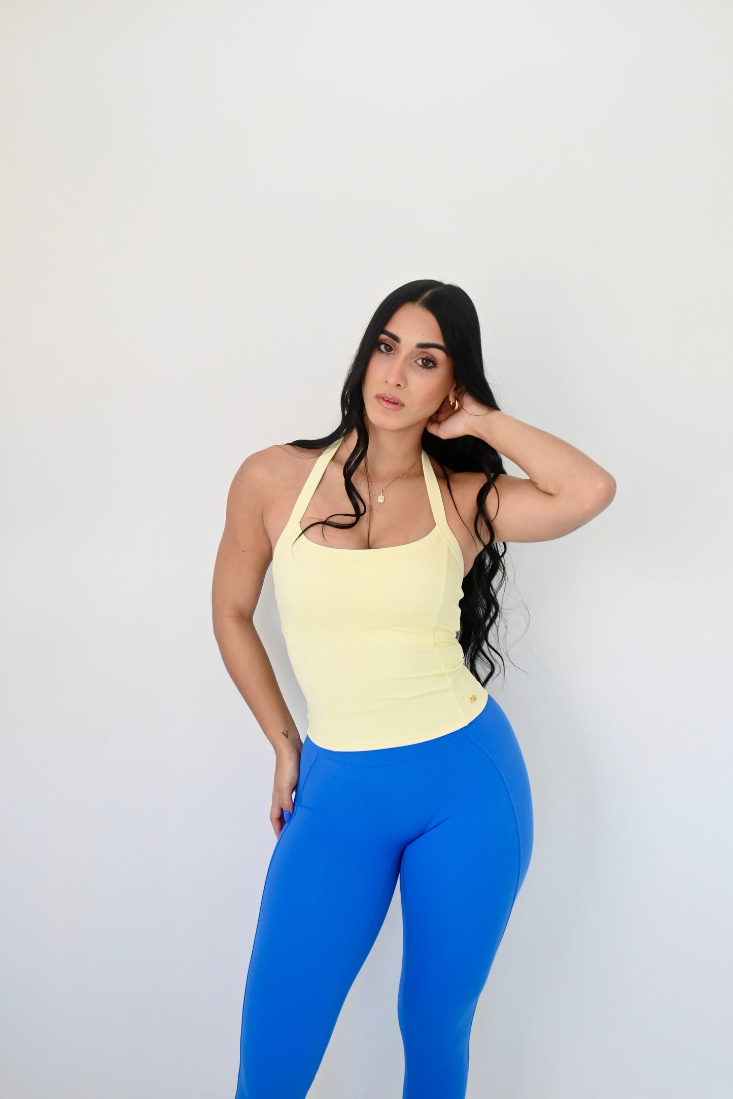 Blue Energy Legging Set