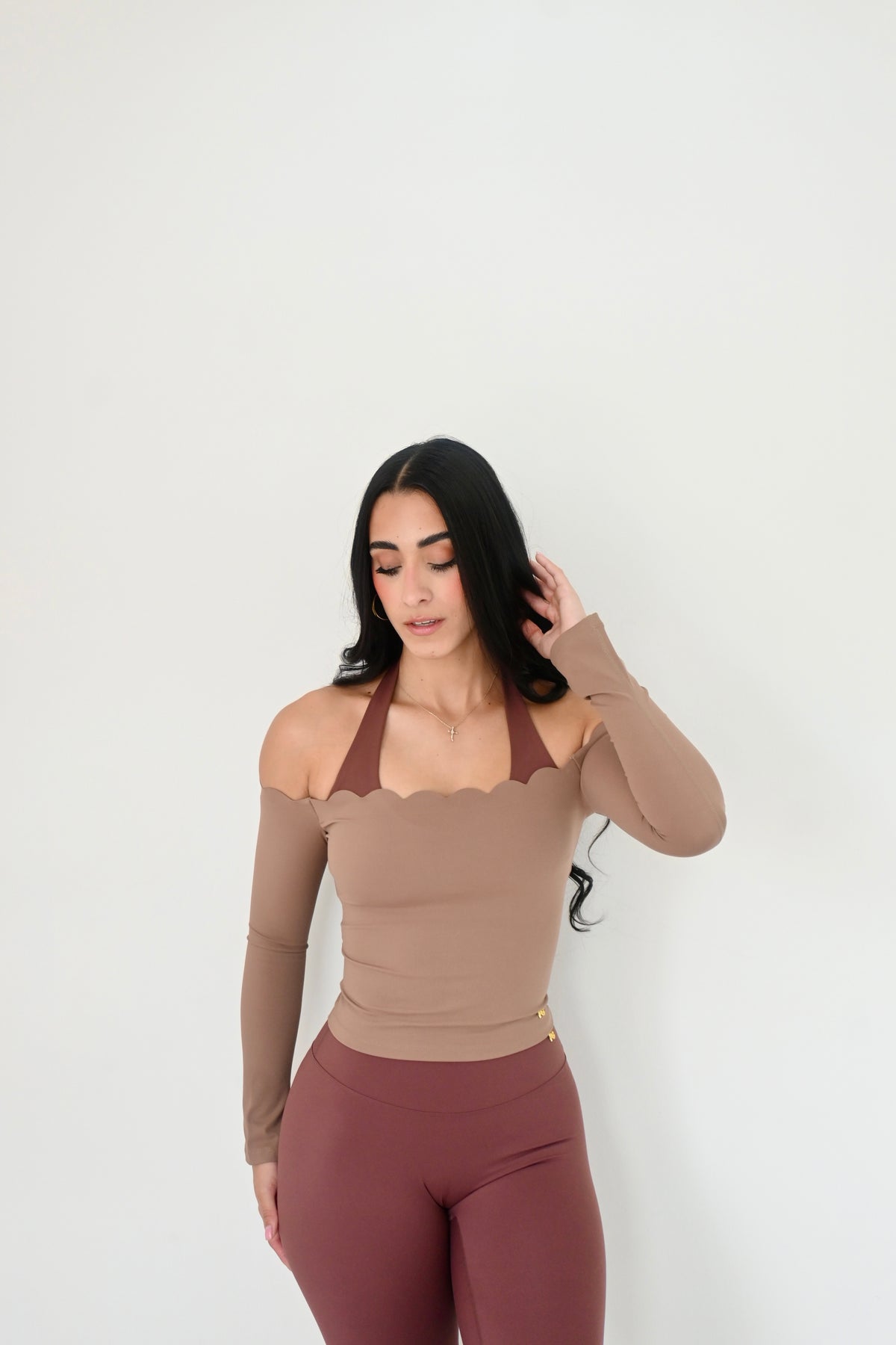 Autumn Brown Legging Set