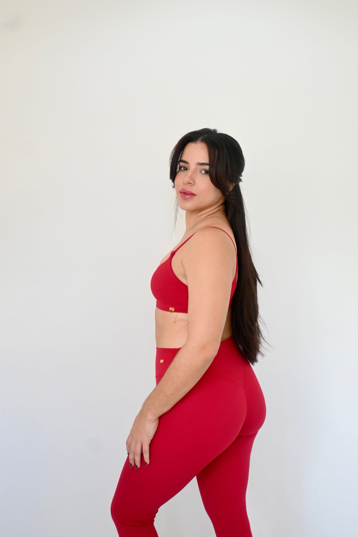 Bold Red Legging Set