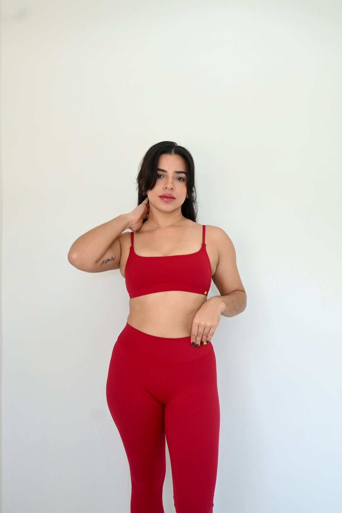 Bold Red Legging Set