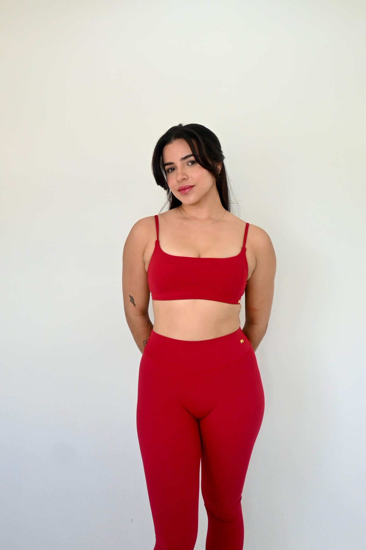 Bold Red Legging Set
