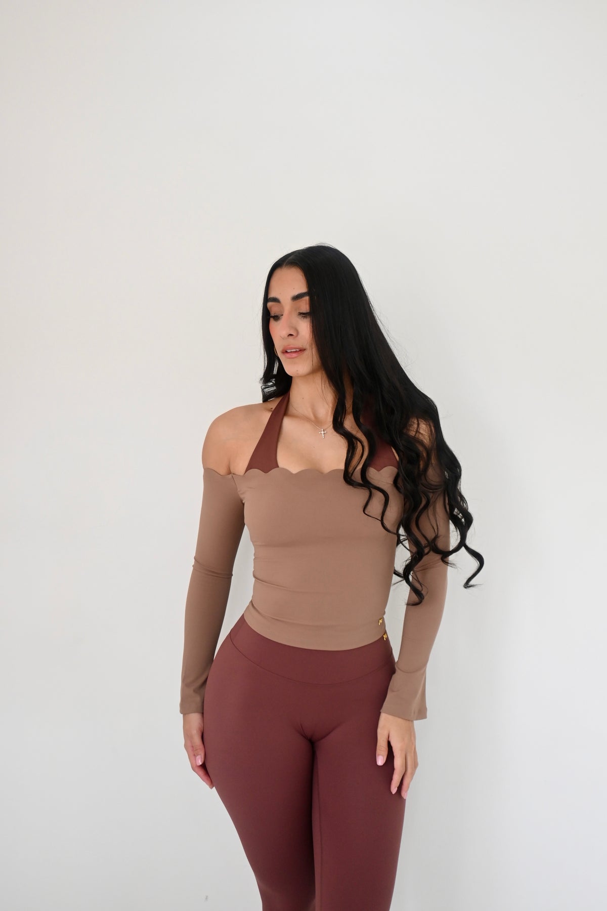 Autumn Brown Legging Set