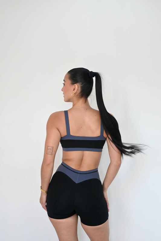 Black Core Short Set