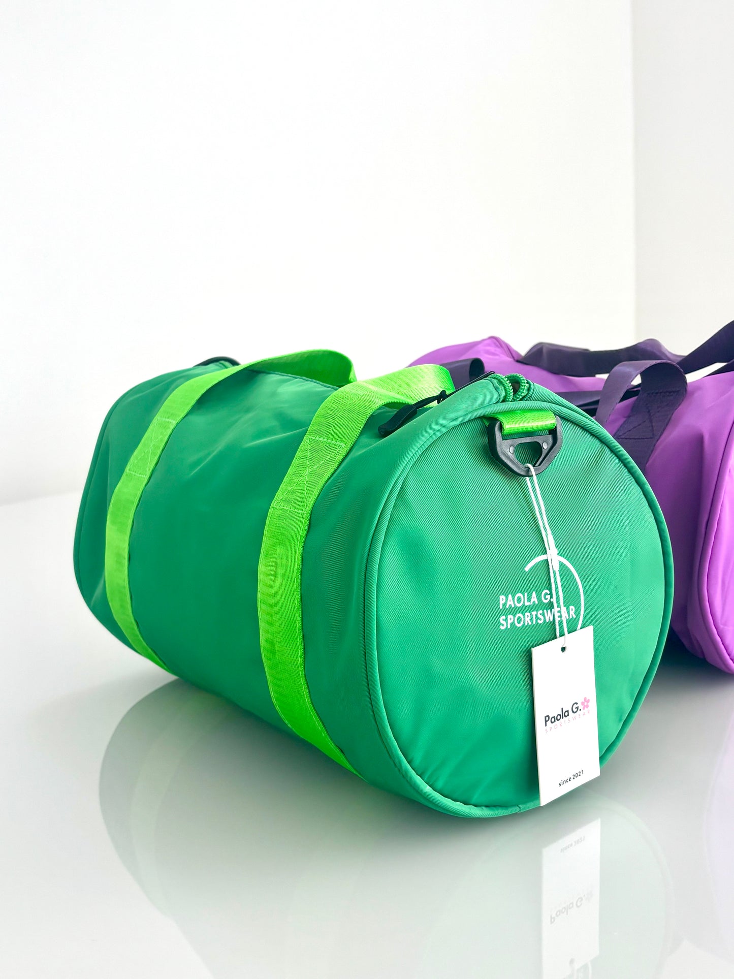 PG Spring Bag: Green & Purple