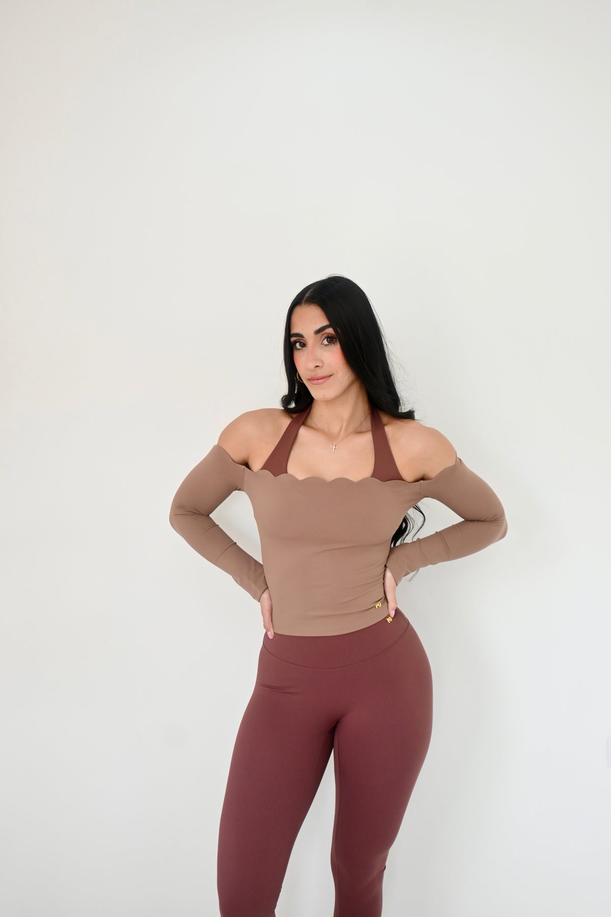 Autumn Brown Legging Set