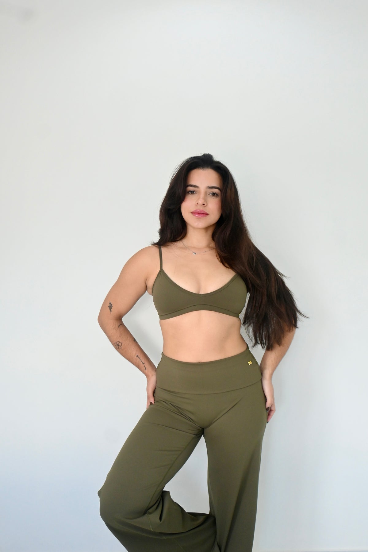 Olive Essence Pant Set