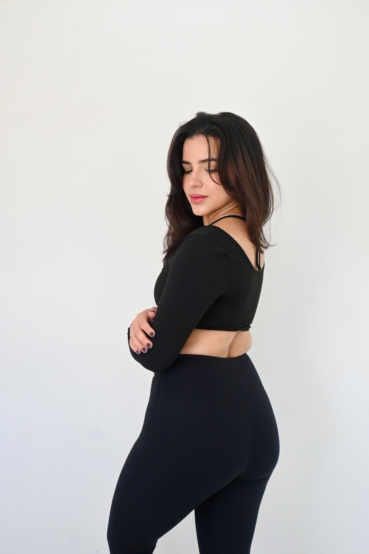 Midnight Black Legging Set