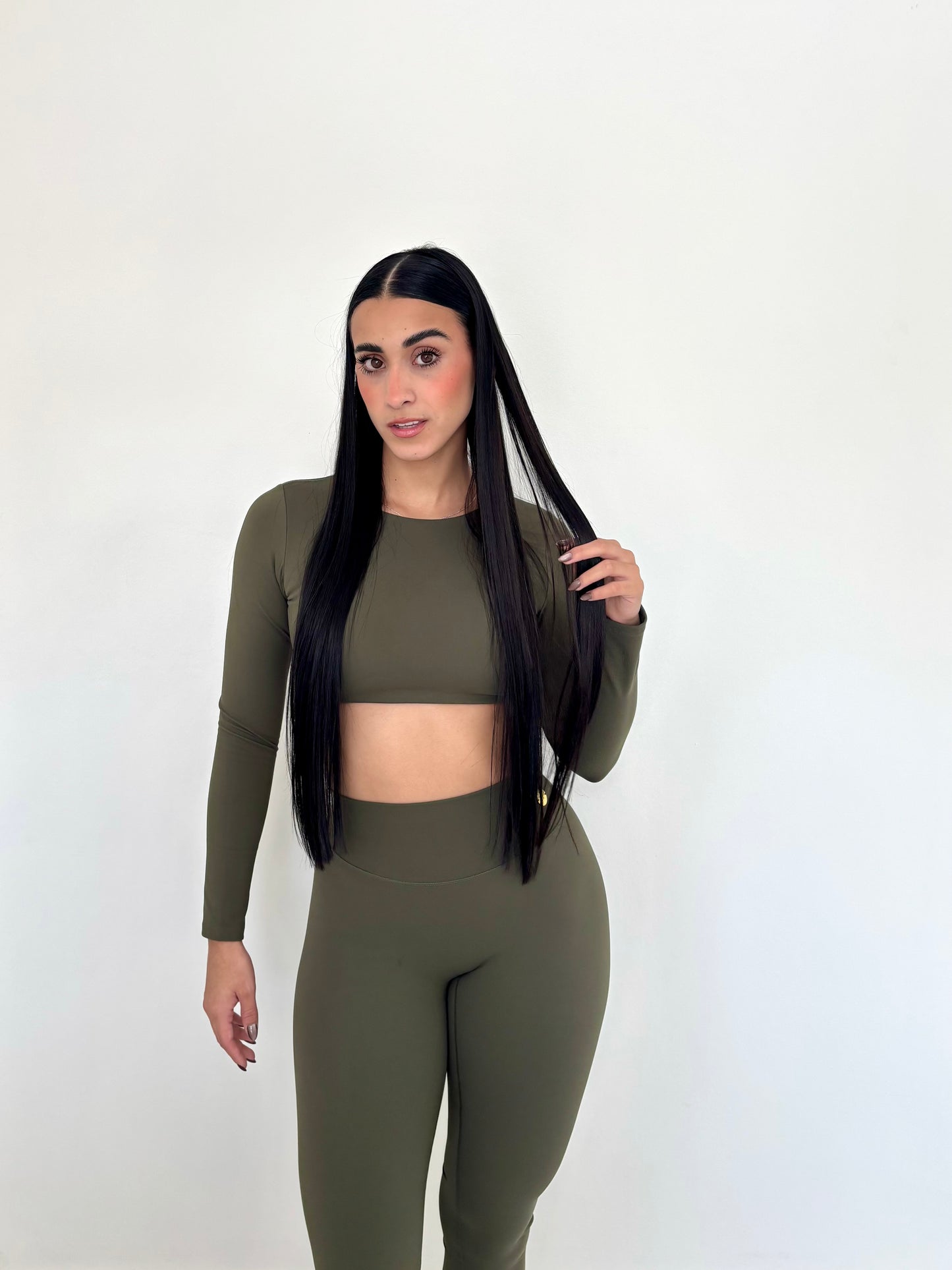 Olive Green Legging Set